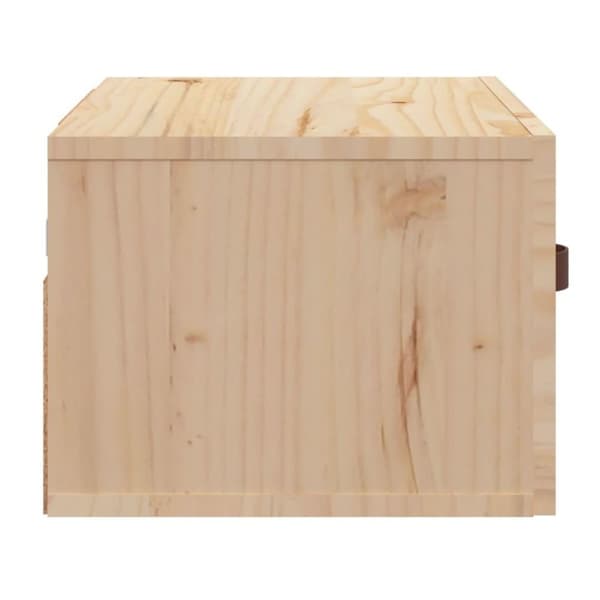 vidaXL Seinäkiinnitettävät yöpöydät 2 kpl 40x29,5x22 cm