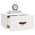 Miniatyrbillede 4 af 9: vidaXL væghængt sengebord 40x29,5x22 cm hvid