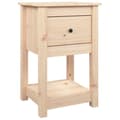 Pikkukuva 6 / 11: vidaXL Yöpöydät 2 kpl 40x35x61,5 cm täysi mänty