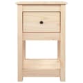 Pikkukuva 7 / 11: vidaXL Yöpöydät 2 kpl 40x35x61,5 cm täysi mänty