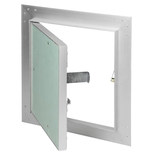 ECD Germany inspektionsklappeinspektion dør gipspladeindsats 200x200mm gipsplade 12,5mm aluminiumsramme inspektion vedligeholdelse dør vedligeholdelse