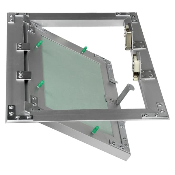 ECD Germany revisionsflik inspektion dörr gipsskiva insats 200x300mm gipsskiva 12,5 mm aluminiumram revision underhåll dörr underhåll flik underhåll