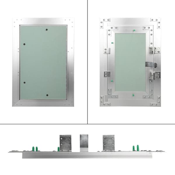 ECD Germany revisionsflik inspektion dörr gipsskiva insats 200x300mm gipsskiva 12,5 mm aluminiumram revision underhåll dörr underhåll flik underhåll
