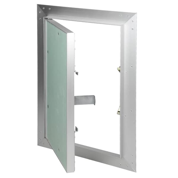 ECD Germany versioläppärevisio-ovi kipsilevy insertti 200x300mm kipsilevy 12,5 mm alumiinirunko korjaus huolto-ovien huoltoluukku