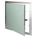 Miniatyrbillede 1 af 7: ECD Germany revision klap revision dør gipsplade indsats 300x300mm gipsplade 12.5mm aluminiumsramme revision vedligeholdelse dør vedligeholdelse klap