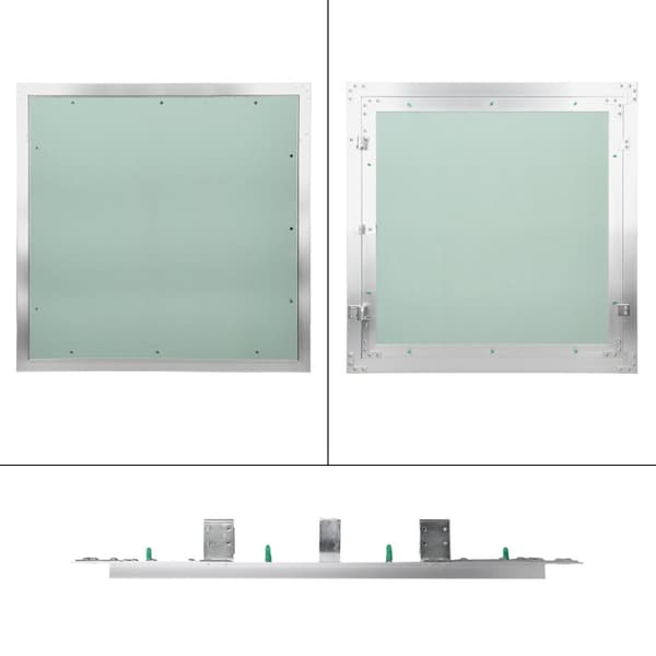 ECD Germany inspektionsklappeinspektion dør gipspladeindsats 600x600mm gipsplade 12,5mm aluminiumsramme inspektion vedligeholdelsesdør