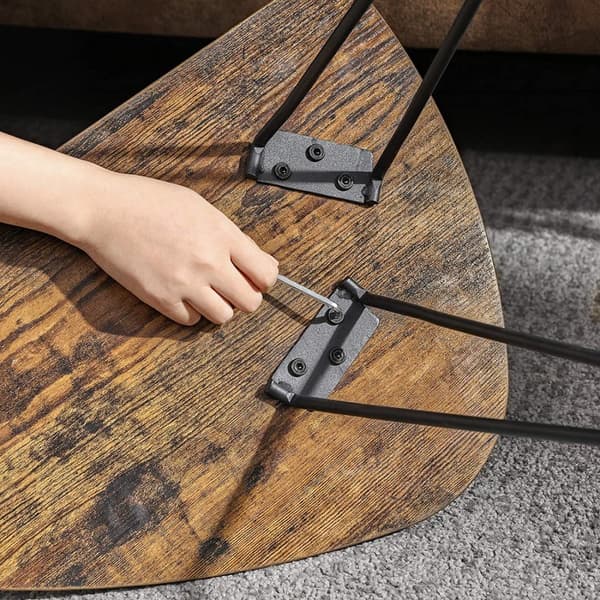 Satsbord - Soffbord set om 2 st - Sidobord - Industriell design