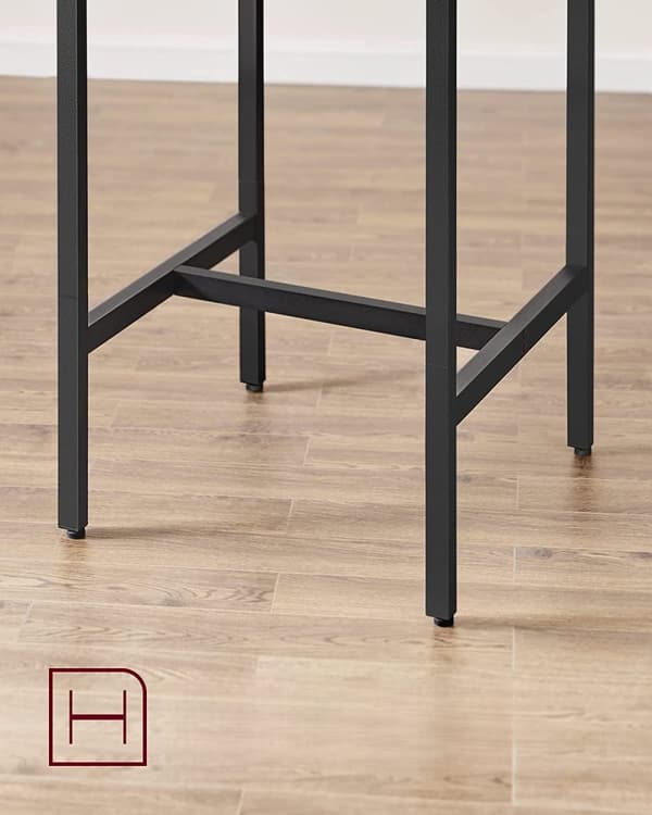 Barstols Set - Matbord med 2 Stolar 65 cm Sits Höjd
