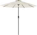 Miniatyrbild 1 av 9: Parasoll 300 CM med tiltfunktion UPF 50+ solskydd Beige