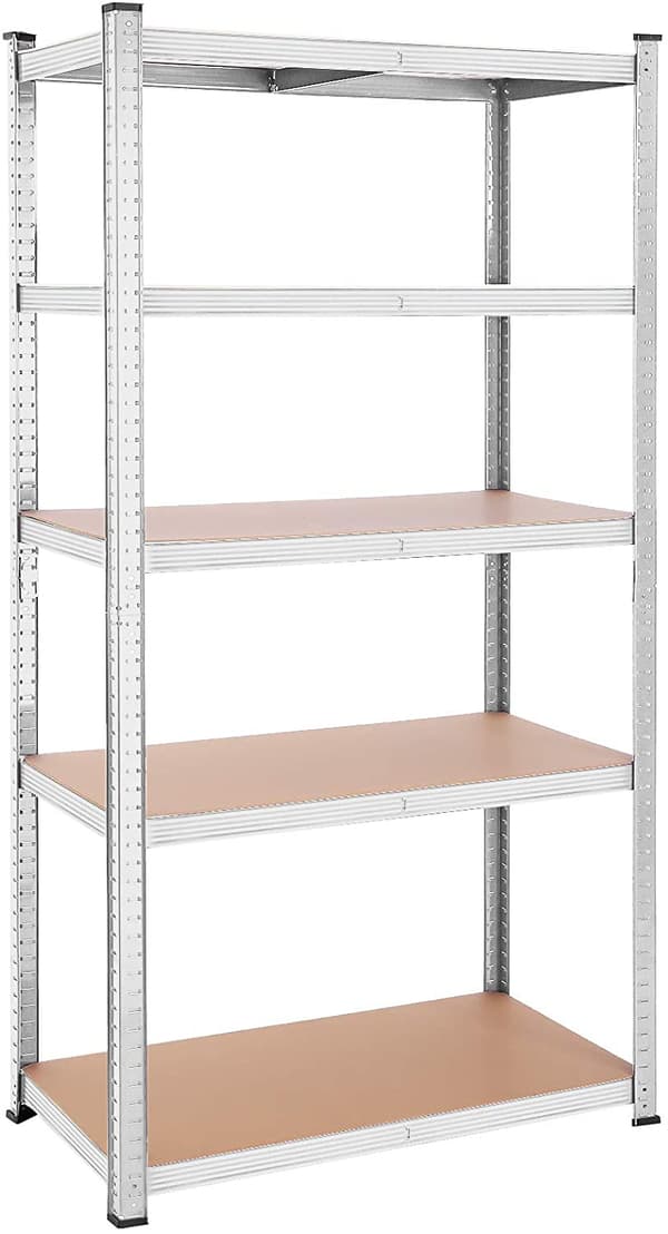 Förvaringsställ Heavy Duty 100x50x200 cm - justerbara hyllor - 875 kg