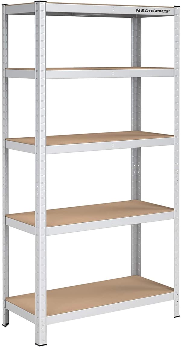 Opbevaringsstativ Heavy Duty 90x40x180 cm - justerbare hylder - 875 kg