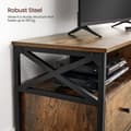 Miniatyrbild 7 av 9: TV-Bänk 147x40x50cm Industriell Design för upp till 65 tums TV med 3 lådor