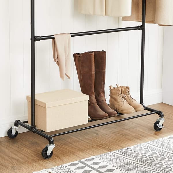 Rullbar Klädställning 110 kg Rör-Industriell Design