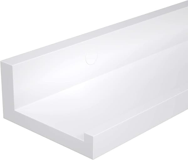 2-Pack Tavelhylla / Vägghylla 80 x 10 cm