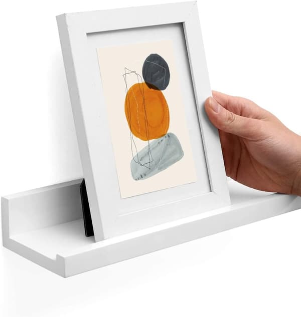 2-Pack Tavelhylla / Vägghylla 80 x 10 cm