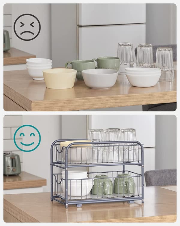 Köksställ, 2 Utdragbara Korgar - Arrangör Till Kök / Badrum