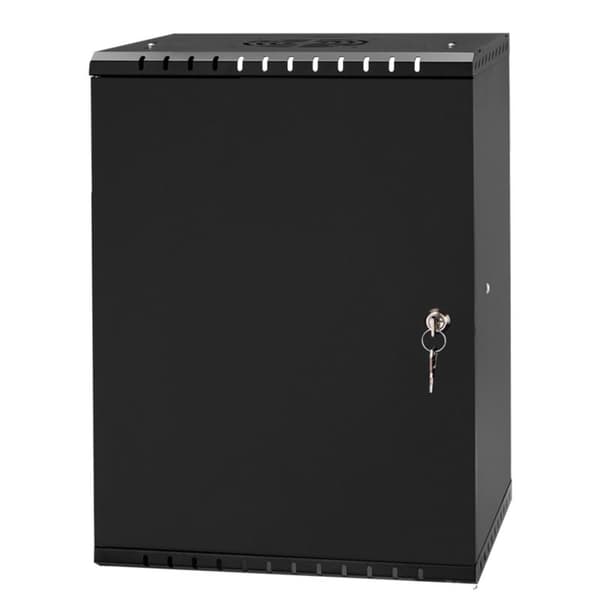 Stalflex Rack Cabinet 10" 9U  300MM Full Door  Black RC10-9U-300MB