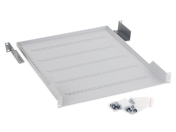 Triton perforated shelf 19" 1U/550mm max. load 40kg RAC-UP-550-A1