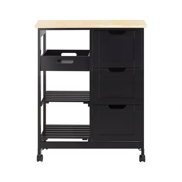 Serveringsvagn, FKW79-SCH, 68x38x85 cm, Brun