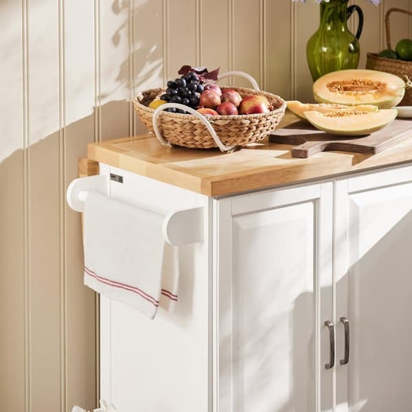 Køkkenø, FKW41-WN, Længde 130 cm Bredde 46-71 cm Højde 91 cm, Brun