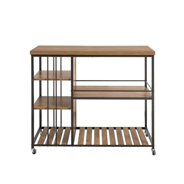 Serveringsvagn, SVW18-F, 110x45x92 cm, Brun