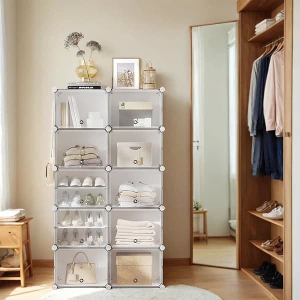Sko Stativ, SONGMICS LPC035B01, 30x40x30 cm pr. rum, Sort