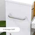 Miniatyrbild 6 av 9: Serveringsvagn, 45x15x91 cm, Vit