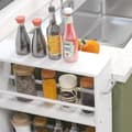 Miniatyrbild 9 av 9: Serveringsvagn, 45x15x91 cm, Vit