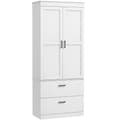 Miniatyrbillede 1 af 9: Køkkenskab, 75x39x178 cm, Creme Hvid