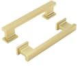 Miniatyrbillede 1 af 2: Skuffetræk, nemme at installere, 3 tommer hulafstand,Center 20 Pak Guld