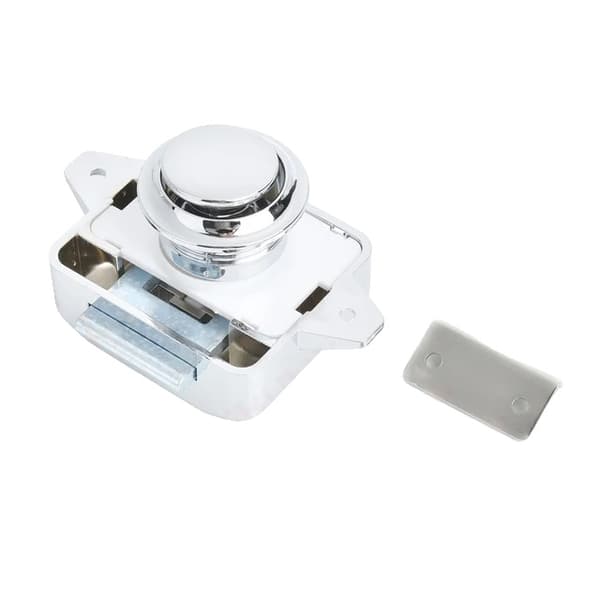 RV Skabslås, Tryklås Mekanisme, Egnet til Autocampere, 20PCS Stor-krom