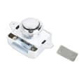 Miniatyrbillede 1 af 2: RV Skabslås, Tryklås Mekanisme, Egnet til Autocampere, 20PCS Stor-krom