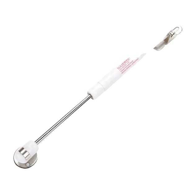 Skabsdør Gasfjeder Hængsler, Hydraulisk Hængsel Stang, Låg Støtte, 8 stk hvid, 6 kg (60N) (13 lb)