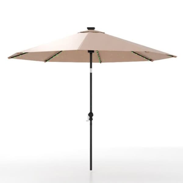 Uteparasoll, 290 cm, Beige