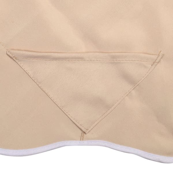 Gynge Top Udskiftnings Baldakin, 66x45 tommer, Beige