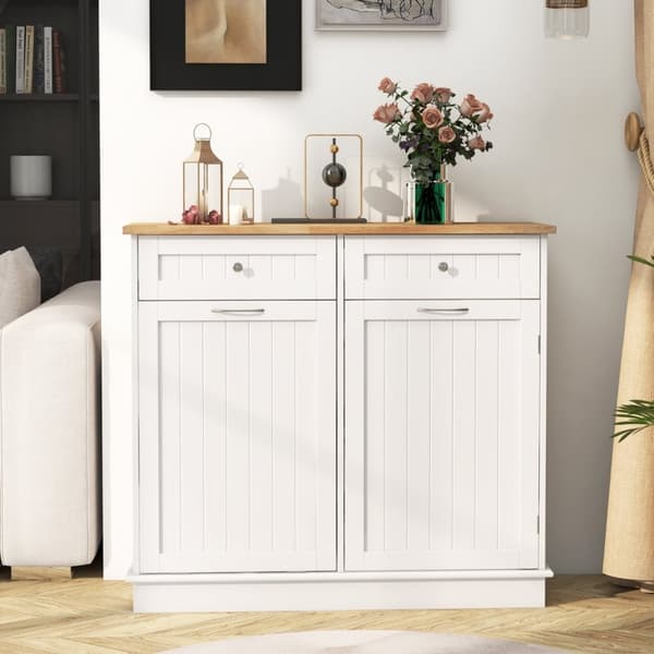 Köksskänk, 100x35.5x90 cm, Vit
