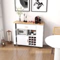 Miniatyrbild 1 av 8: Köksö Vagn, 122x41x100 cm, Vit