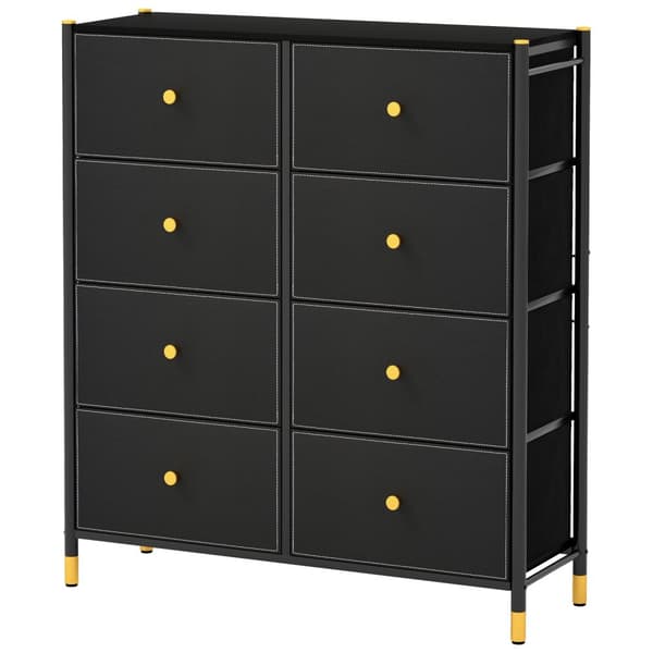 Gulvkommode Opbevaringsorganisator, 39,5"x12"x23", Sort