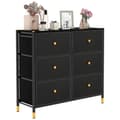 Miniatyrbild 1 av 8: Golvdresser för förvaring, 39,5x12x23 tum, Svart