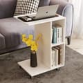 Miniatyrbillede 7 af 8: Sidebord, 45x35x64.5 cm, Hvid