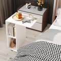 Miniatyrbillede 8 af 8: Sidebord, 45x35x64.5 cm, Hvid