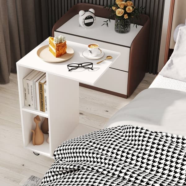 Sidebord, 45x35x64.5 cm, Hvid