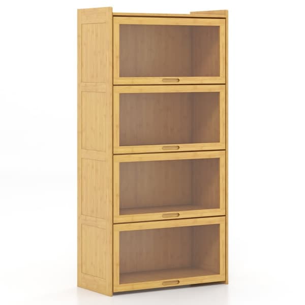 Kirjahylly, 69x34x140 cm, Luonnonväri