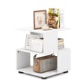 Miniatyrbillede 2 af 7: 3-Niveau Sidebord, 39,5x39,5x45 cm, Hvid