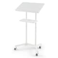 Miniatyrbillede 4 af 8: Mobil talerstol, 23,5"x16"x41"-50,5", Sort