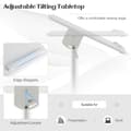 Miniatyrbillede 8 af 8: Mobil talerstol, 23,5"x16"x41"-50,5", Sort