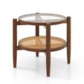 Miniatyrbillede 4 af 8: Sidebord, 22x22x18 tommer, Brun