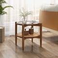 Miniatyrbillede 6 af 8: Sidebord, 22x22x18 tommer, Brun