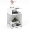 Miniatyrbild 4 av 8: Sidobord, 13x13x20 tum, Vit