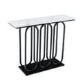 Miniatyrbillede 1 af 8: Indgangsbord, 100x30x80 cm, Sort og Hvid